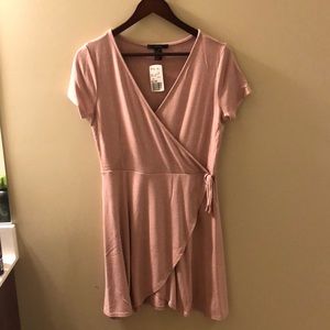 Brand new Dusty pink wrap dress